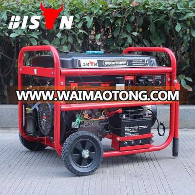 Bison (China) BS5500t (H) 4kw 4kVA 220V 50Hz 1 Year Warranty Small MOQ Fast Delivery Generator Gas