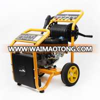 BISON(CHINA) BS180E Gasoline Engine Cold Water Carwasher High Pressure Washer