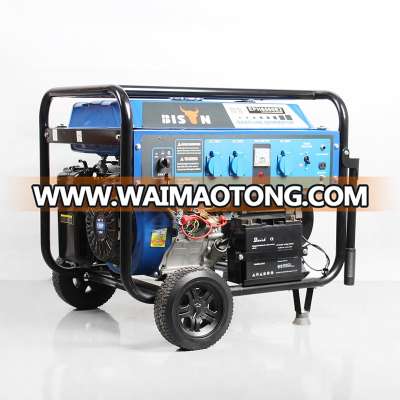 BISON engine driven welding generator electric start welder generator fuel consumption per hour