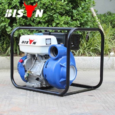 Bison China Taizhou 4 Inch Agricultural Fuel Consumption Water Pump,100% Test Pump Machine Price