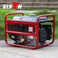 BISON (CHINA) 100% Copper Wire 1 kva Generator Hand Start, 1000w Silent Gasoline Generator