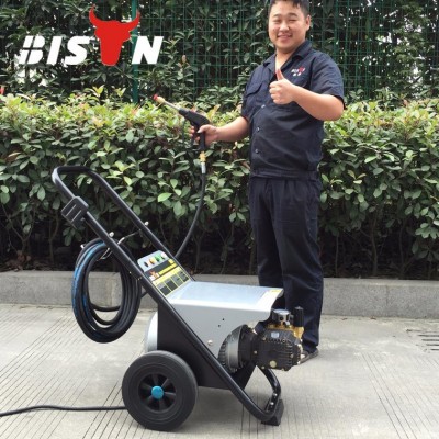 Bison (China) BS-2500L 25020psi 177f Steel Body Portable Gasoline Electric Pressure Washer Power Washer Pressure Washer